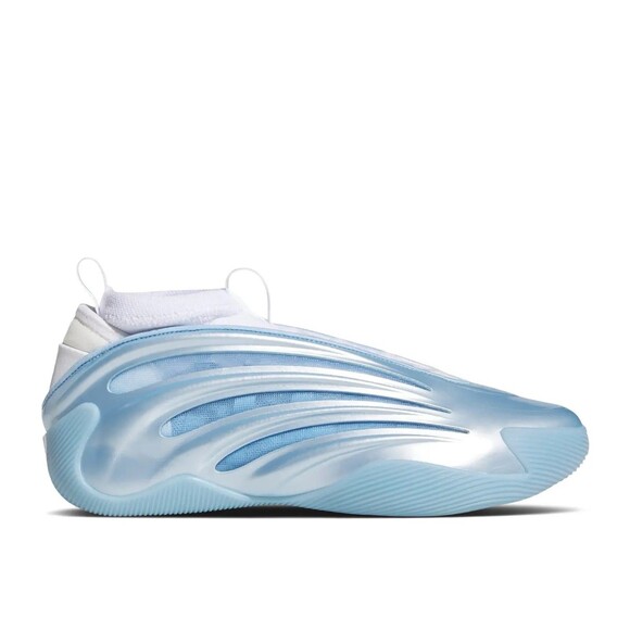 Adidas Harden Vol. 9 Glow Blue Cloud White Mens Size 6/Womens 7 JH6482 main image 5